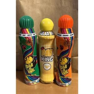3 Ounce Bingo Markers Set of‎ 3 Daubers 1 Each Yellow, Green & Orange